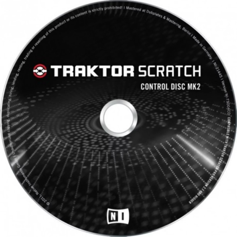 NATIVE INSTRUMENTS TRAKTOR Scratch Timecode CD-Pair - NATIVE INSTRUMENTS
