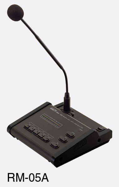 INTER-M RM-05A 5 ZONE PAGING MICROPHONE - InterM
