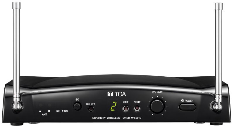 TOA WT-5810 UHF Wireless Tuner - TOA