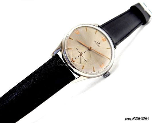 Omega Geneve αντίκα ρολόι χειρός δεκαετίας 1950 μεγάλο 37 χιλιοστών πλήρως λειτουργικό ακριβείας με σέρβις 