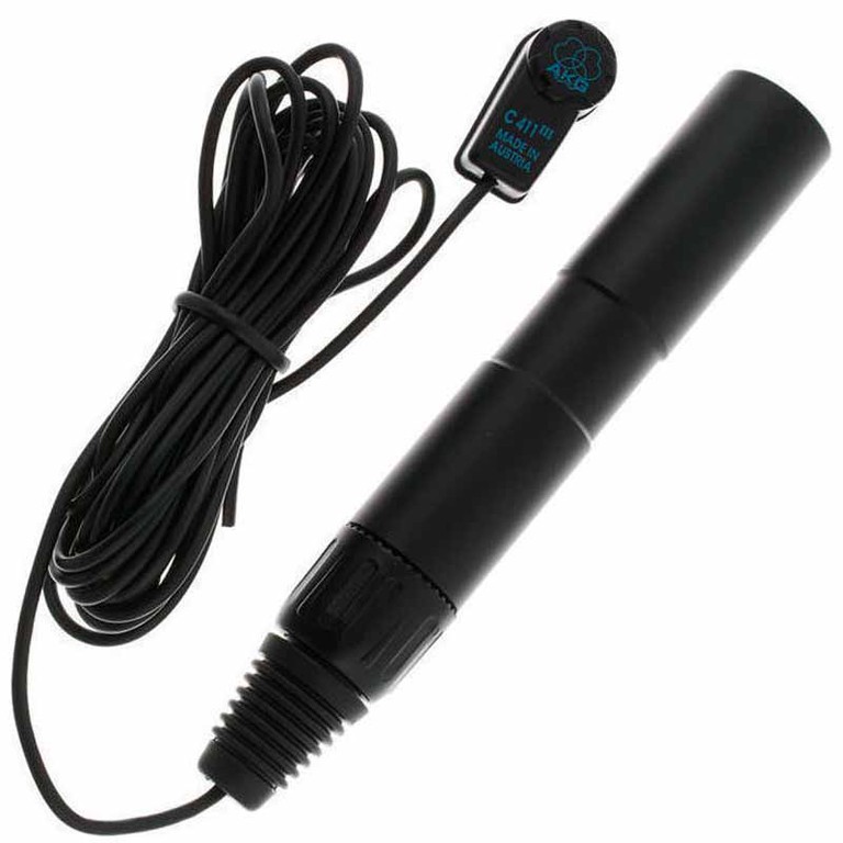AKG C 411PP Vibration Pickup Condenser microphone for string instruments - AKG