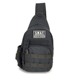 Ανδρικό Τσαντάκι Ώμου Bodybag Evalitsa Collection TK0702. Military Μικρό Μαύρο