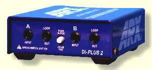 ARX DI-PLUS 2 STEREO ACTIVE D.I BOX - ARX
