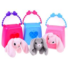 Adorable handbag + animal plush rabbit mascot ZA4682