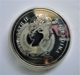 ΚΑΝΑΔΑΣ / CANADA 1 Dollar 1980 UNC * SILVER PROOF *-thumb-3