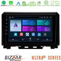 MEGASOUND - Bizzar Ultra Series Suzuki Jimny 2018-2022 8core Android13 8+128GB Navigation Multimedia Tablet 9"