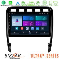 MEGASOUND - Bizzar Ultra Series Porsche Cayenne 2003-2010 8core Android13 8+128GB Navigation Multimedia Tablet 9"