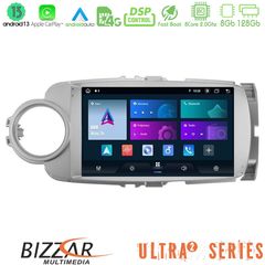 MEGASOUND - Bizzar Ultra Series Toyota Yaris 8core Android13 8+128GB Navigation Multimedia Tablet 9"