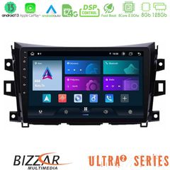 MEGASOUND - Bizzar Ultra Series Nissan Navara NP300 8core Android13 8+128GB Navigation Multimedia Tablet 9"