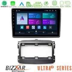 MEGASOUND - Bizzar Ultra Series Fiat 500L 8core Android13 8+128GB Navigation Multimedia Tablet 10"