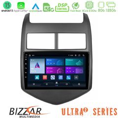 MEGASOUND - Bizzar Ultra Series Chevrolet Aveo 2011-2017 8core Android13 8+128GB Navigation Multimedia Tablet 9"