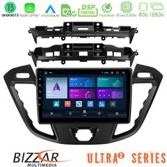 MEGASOUND - Bizzar Ultra Series Ford Transit Custom/Tourneo Custom 8core Android13 8+128GB Navigation Multimedia Tablet 9"