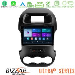 MEGASOUND - Bizzar Ultra Series Ford Ranger 2012-2016 8core Android13 8+128GB Navigation Multimedia Tablet 9"