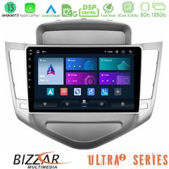 MEGASOUND - Bizzar Ultra Series Chevrolet Cruze 2009-2012 8core Android13 8+128GB Navigation Multimedia Tablet 9"