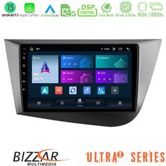 MEGASOUND - Bizzar Ultra Series Seat Leon 8core Android13 8+128GB Navigation Multimedia Tablet 9"