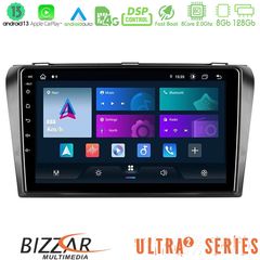 MEGASOUND - Bizzar Ultra Series Mazda 3 2004-2009 8core Android13 8+128GB Navigation Multimedia Tablet 9"