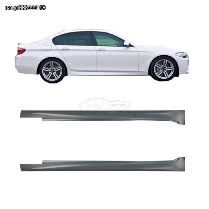 Πλαινα Μασπιέ Για Bmw 5 F10F11 10-17 M5  M-Tech Look Από Abs Πλαστικό 2 Τεμάχια