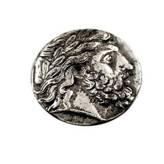 Ασημένιο νόμισμα Τετράδραχμο του Φιλιππού Β' της Μακεδονίας Αμφίπολη καθαρό Ασημι 995 πιστό αντίγραφο