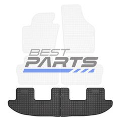 Λαστιχένια Πατάκια Σετ 2τμχ-SEAT ALHAMBRA/ VW SHARAN, Bus