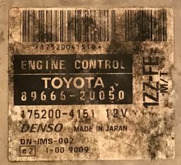 ΕΓΚΕΦΑΛΟΣ TOYOTA CELICA 7VII & 8VVTI / DENSO 89666-20050-thumb-1