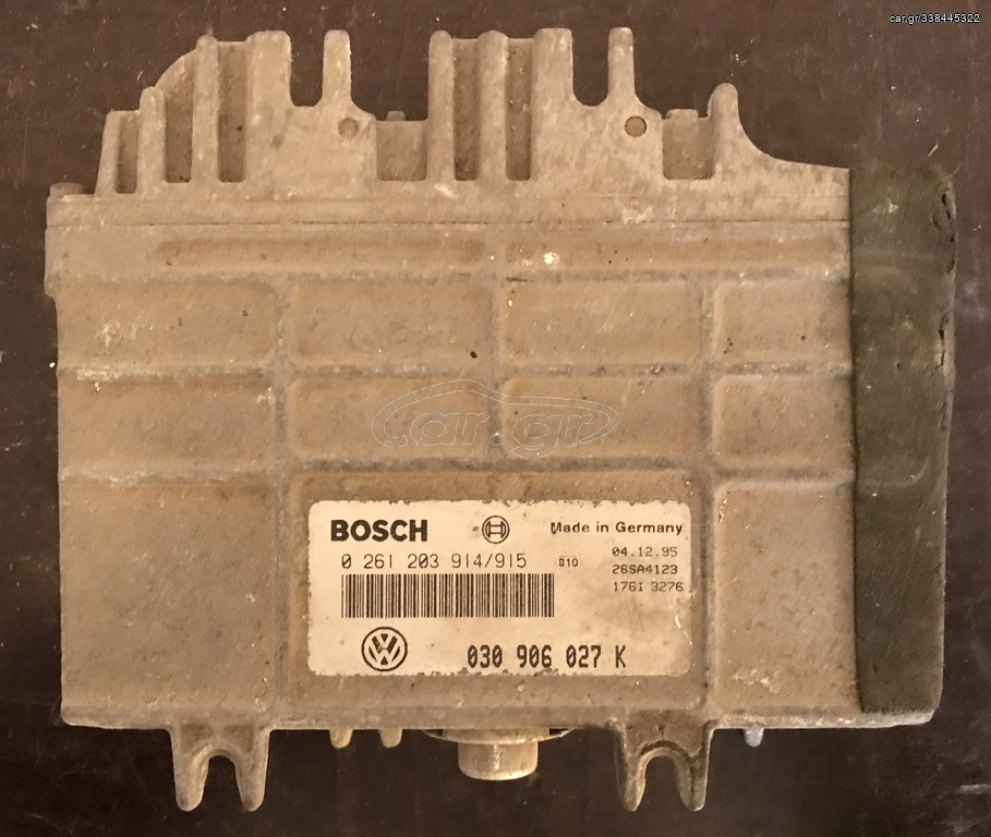 ΕΓΚΕΦΑΛΟΣ VOLKSWAGEN POLO 1.4 027K / BOSCH 030906027K