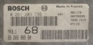 ΕΓΚΕΦΑΛΟΣ RENAULT SAXO PEUGEOT 106 / BOSCH 26FM0299-thumb-1