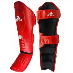 Επικαλαμίδες Kickboxing adidas WAKO Super Pro - Κόκκινες