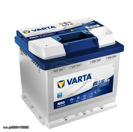 Μπαταρία Varta Blue Dynamic EFB Technology N50 12V Capacity 20hr 50 (Ah):EN (Amps): 550EN Εκκίνησης