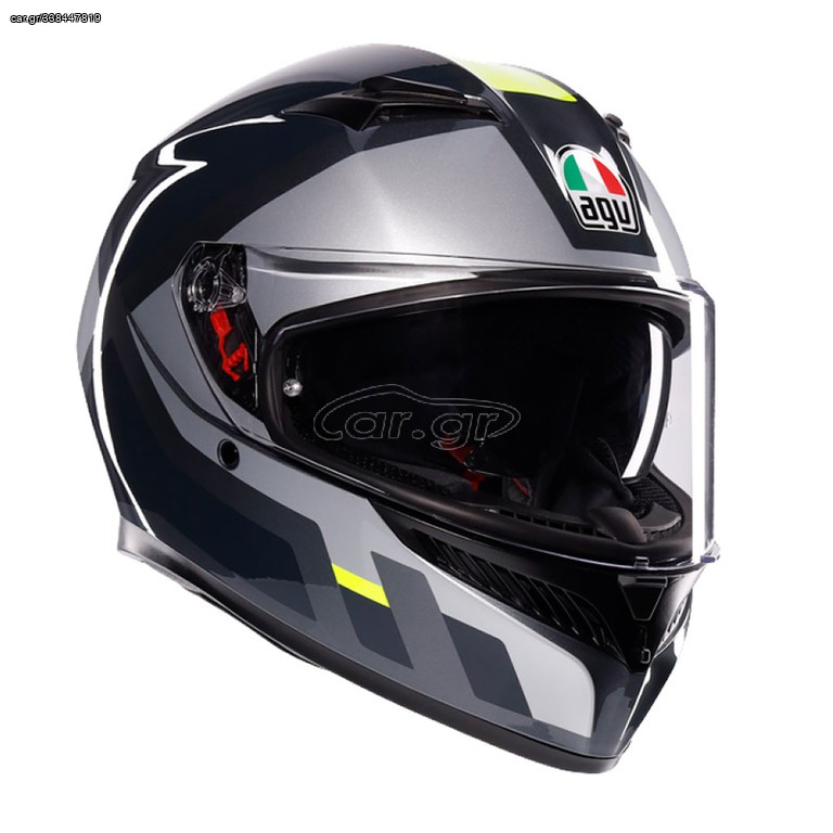 AGV K3 E2206 - SHADE GREY/YELLOW FLUO προσφορά