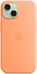 Apple Θήκη Σιλικόνης για iPhone 15 - Orange Sorbet