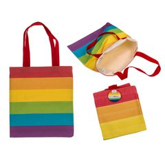 Rainbow Cotton Bag - Pride 35 x 40 cm-thumb-2