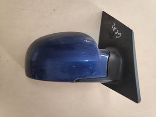 Καθρέπτης ηλεκτρικος 3pin γνήσιος μεταχειρισμένος συνοδηγού μπλέ χρώμα Hyundai Getz 2002-2011
