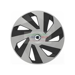 Τάσια Τροχών Αυτοκινήτου Versaco Vector Ασημί/Μαύρο- 15'' με σήμα Smart Σετ 4τμχ.