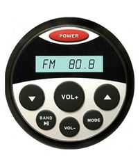 Hasda MP3 Player 87mm 4x40W Με ΡΑΔΙΟΦΩΝΟ/USB/BLUETOOTH (ΑΔΙΑΒΡΟΧΟ/ΣΤΡΟΓΓΥΛΟ/ΜΑΥΡΟ)