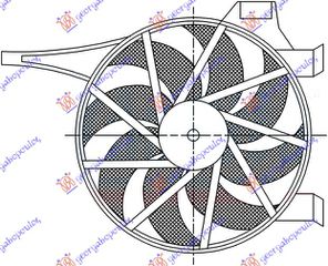 ΒΕΝΤΙΛ. A/C 1.3-1.7 Cdti (180 WATT) Opel Combo 00-12 - 028606490