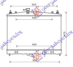 Ψυγειο 1.6 i16V (38x60x16) (KOYO) Nissan Juke 15-19 - 577106305