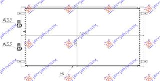 Ψυγειο A/C Nissan Leaf 11-17 - 582506410