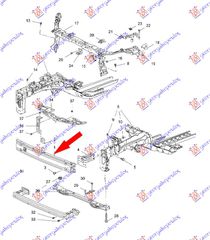 Τραβερσα ΠΡΟΦΥΛ. Εμπρος Chevrolet Trax 13- - 240003845