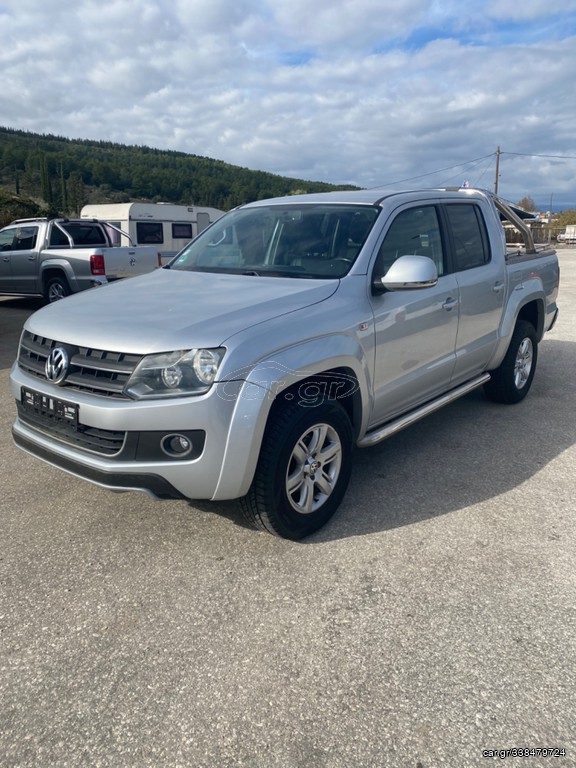 Volkswagen Amarok 2010 Δερμα μπλοκε καπάκι καροτσας