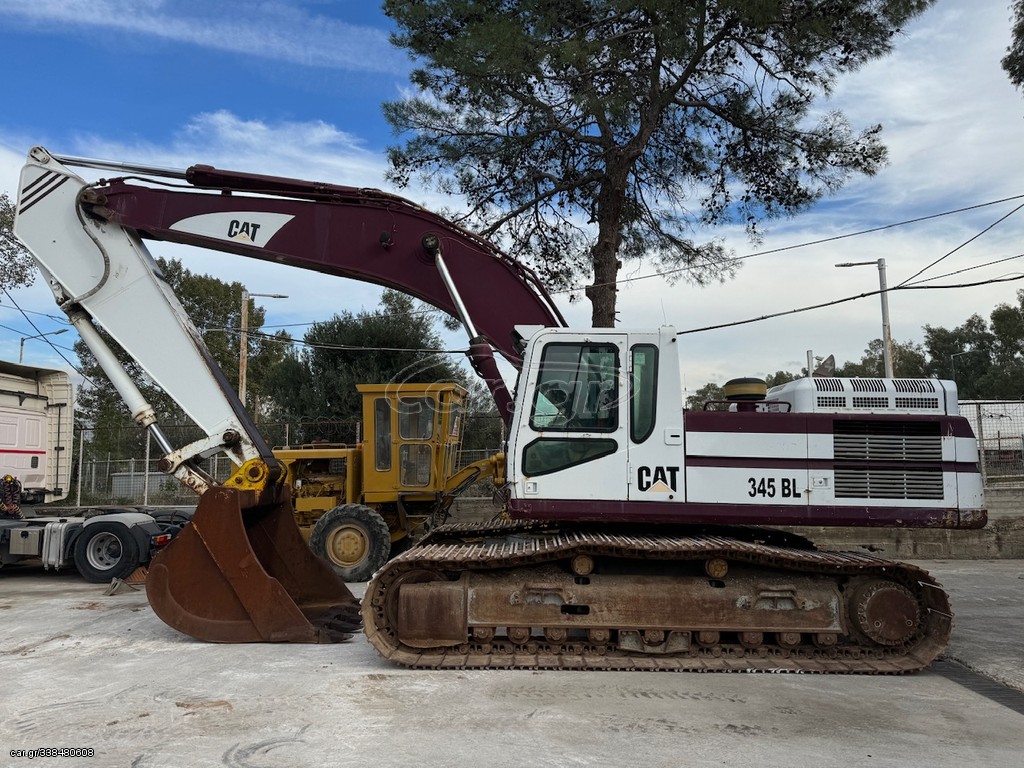 Εκσκαφέας Με Ερπύστριες CAT 2003 345BL II 