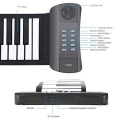 ROLL UP KEYBOARD / Gadgets-thumb-1
