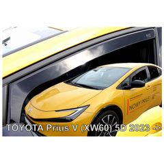 TOYOTA PRIUS XW60 5D 2023+ ΣΕΤ ΑΝΕΜΟΘΡΑΥΣΤΕΣ ΑΥΤΟΚΙΝΗΤΟΥ ΑΠΟ ΕΥΚΑΜΠΤΟ ΦΙΜΕ ΠΛΑΣΤΙΚΟ HEKO - 4 ΤΕΜ.