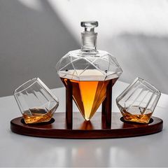 Mikamax - Deluxe Diamond Decanter Set-thumb-3
