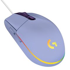 Logitech - G203 Lightsync Gaming Mouse - Lilac / Computers-thumb-2
