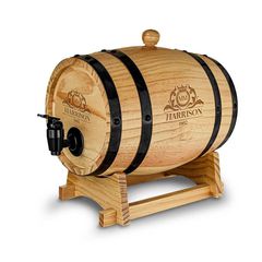 Wooden Barral Dispenser-thumb-3
