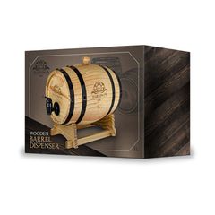 Wooden Barral Dispenser-thumb-1