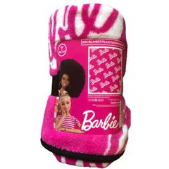 Barbie coral blanket-thumb-1