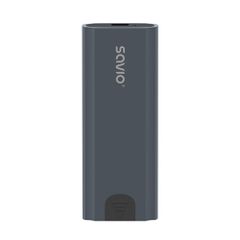 Savio M.2 SSD NVMe external drive enclosure, USB-C 3.1, AK-67, grey