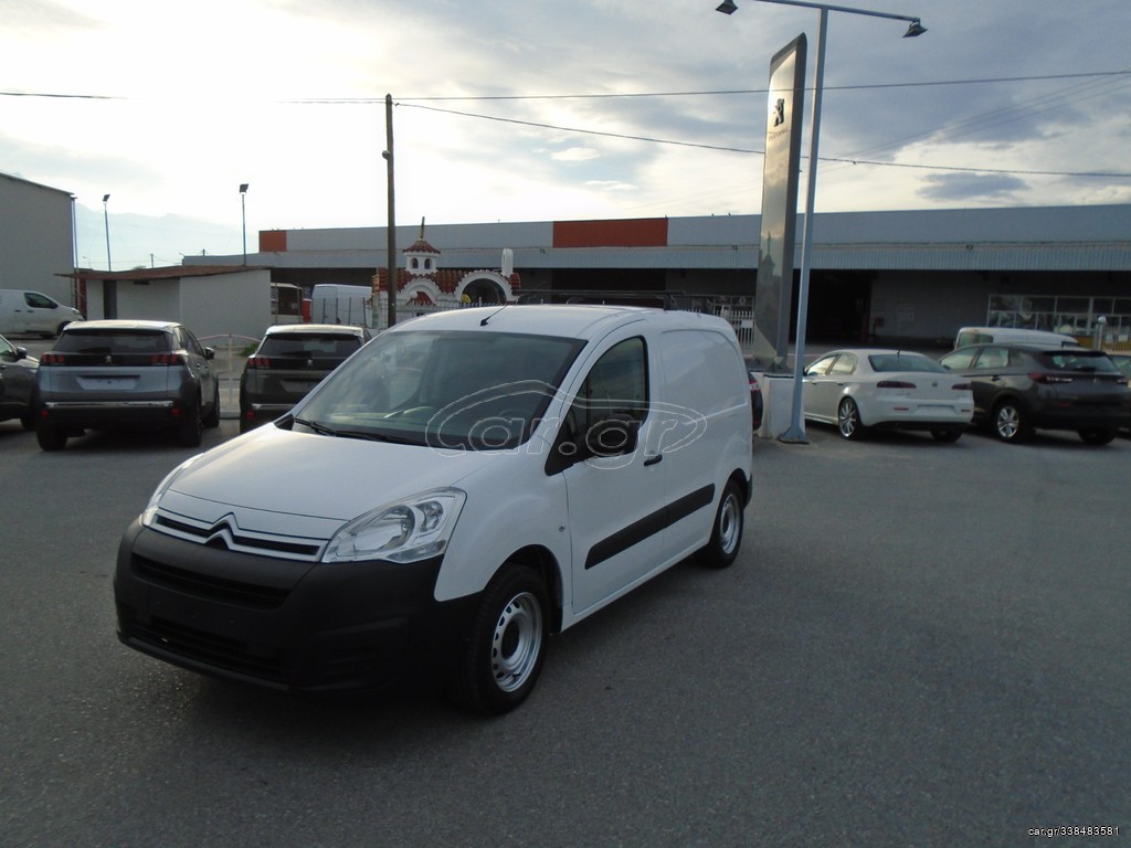 Κλούβα Citroen 2018 BERLINGO 1.6  100HP EURO6
