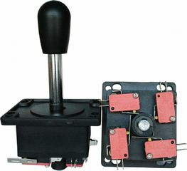 8 Way HAPP NEO GEO Competition Joystick for Arcade Game Console Controller Black
